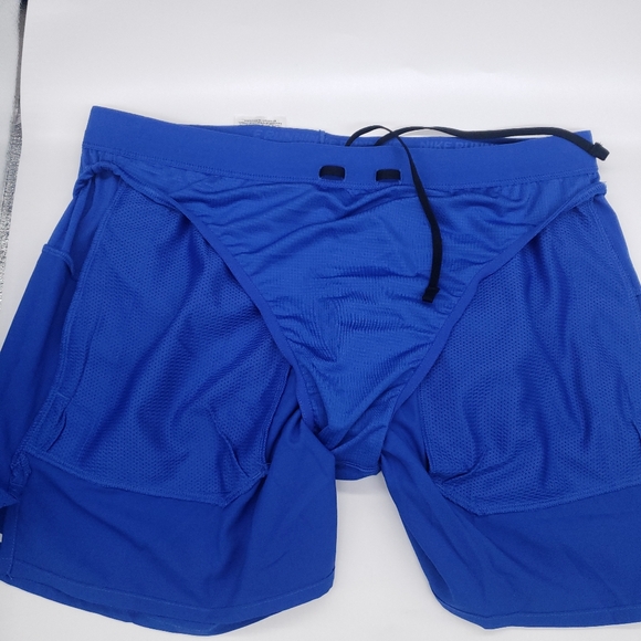 Nike Dri-FIT Stride 5" Brief-Lined Men’s Running Shorts Blue Size M DM4755-480 - Picture 8 of 12